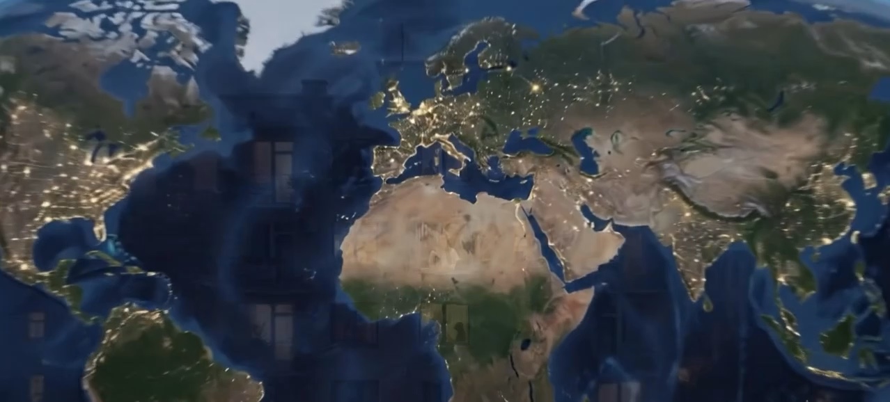 World map from the original creator introduction